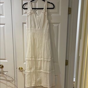 Ellison White Lace Maxi Dress